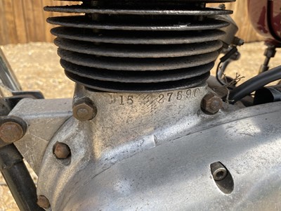 Lot 323 - c.1963 BSA C15