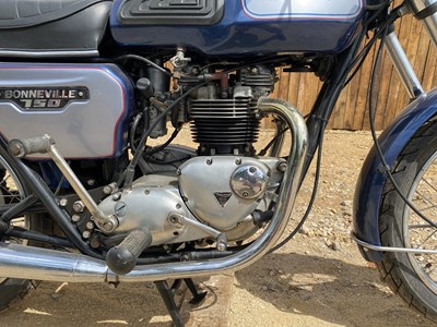 Lot 324 - 1974 Triumph Bonneville T140V