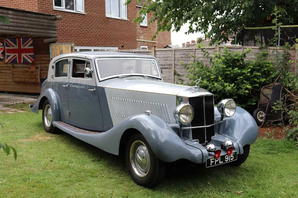 Lot 50 - 1937 Railton Straight Eight Cobham Sports Saloon