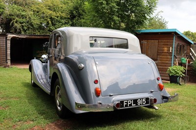 Lot 50 - 1937 Railton Straight Eight Cobham Sports Saloon