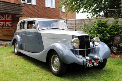 Lot 50 - 1937 Railton Straight Eight Cobham Sports Saloon