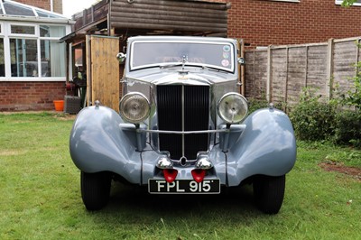 Lot 50 - 1937 Railton Straight Eight Cobham Sports Saloon