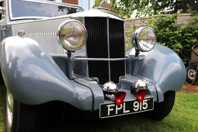 Lot 50 - 1937 Railton Straight Eight Cobham Sports Saloon