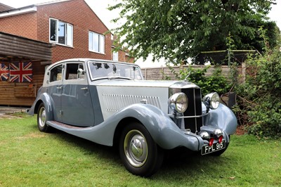 Lot 50 - 1937 Railton Straight Eight Cobham Sports Saloon