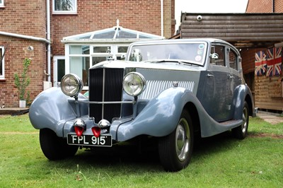Lot 50 - 1937 Railton Straight Eight Cobham Sports Saloon