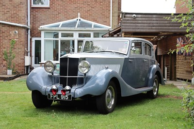 Lot 50 - 1937 Railton Straight Eight Cobham Sports Saloon