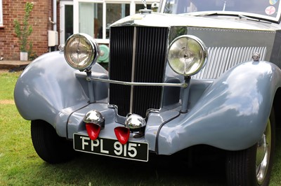 Lot 50 - 1937 Railton Straight Eight Cobham Sports Saloon