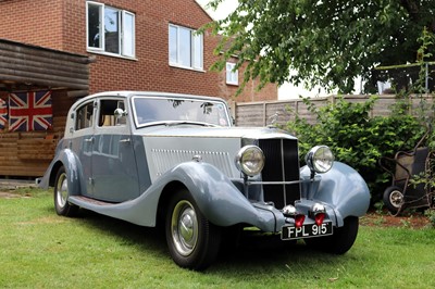 Lot 50 - 1937 Railton Straight Eight Cobham Sports Saloon