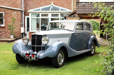 Lot 50 - 1937 Railton Straight Eight Cobham Sports Saloon