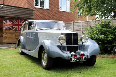 Lot 50 - 1937 Railton Straight Eight Cobham Sports Saloon