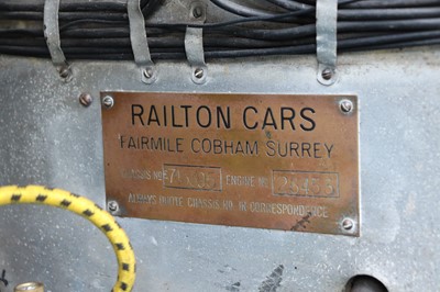 Lot 50 - 1937 Railton Straight Eight Cobham Sports Saloon