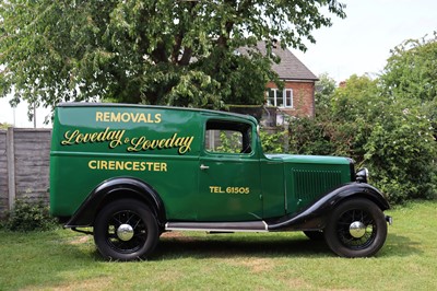 Lot 71 - 1936 Bedford ASYC 8cwt Van