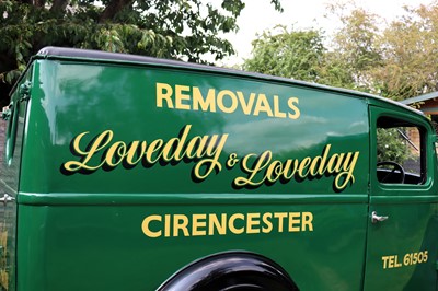 Lot 71 - 1936 Bedford ASYC 8cwt Van