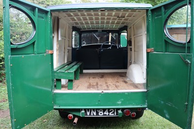 Lot 71 - 1936 Bedford ASYC 8cwt Van
