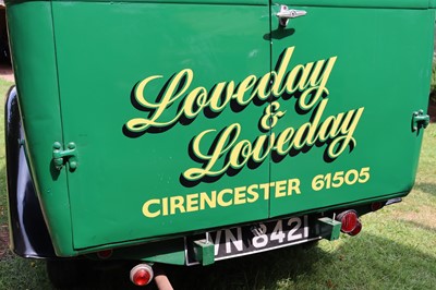 Lot 71 - 1936 Bedford ASYC 8cwt Van