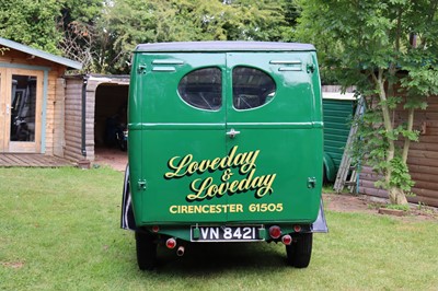 Lot 71 - 1936 Bedford ASYC 8cwt Van
