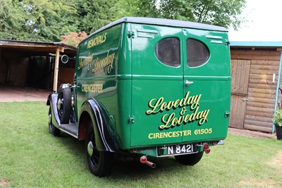 Lot 71 - 1936 Bedford ASYC 8cwt Van