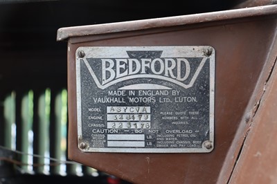 Lot 71 - 1936 Bedford ASYC 8cwt Van