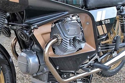 Lot 394 - 1980 Moto Guzzi V50 Mk. II