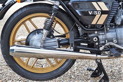 Lot 394 - 1980 Moto Guzzi V50 Mk. II