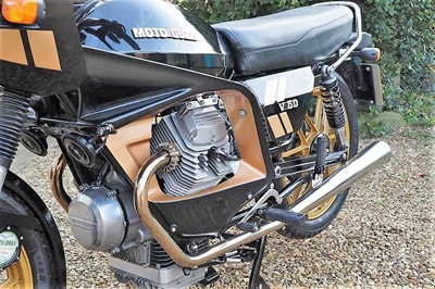 Lot 394 - 1980 Moto Guzzi V50 Mk. II