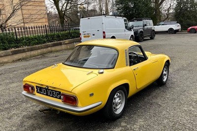 Lot 10 - 1969 Lotus Elan S4 Fixed Head Coupé
