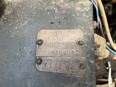 Lot 89 - 1932 Wolseley Hornet 12/6 Saloon