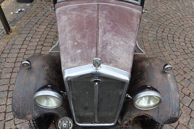 Lot 89 - 1932 Wolseley Hornet 12/6 Saloon