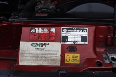 Lot 20 - 1991 Range Rover Vogue EFI