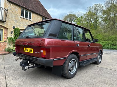 Lot 20 - 1991 Range Rover Vogue EFI