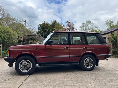 Lot 20 - 1991 Range Rover Vogue EFI