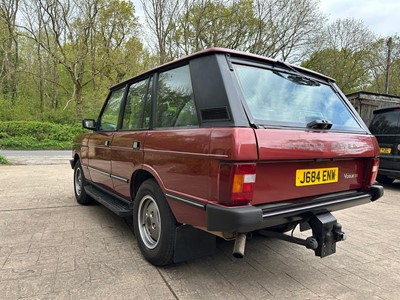 Lot 20 - 1991 Range Rover Vogue EFI
