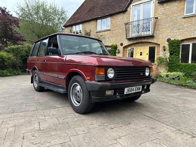 Lot 20 - 1991 Range Rover Vogue EFI