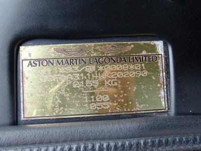 Lot 91 - 1998 Aston Martin DB7 Volante