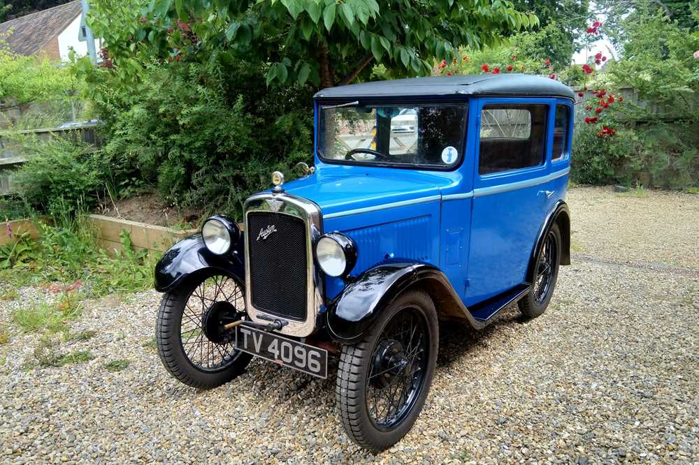 Lot 3 - 1931 Austin Seven RM De Luxe Saloon