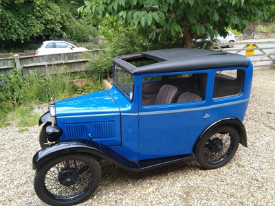 Lot 3 - 1931 Austin Seven RM De Luxe Saloon