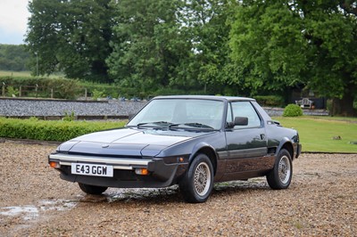 Lot 58 - 1988 Fiat X1/9 1500