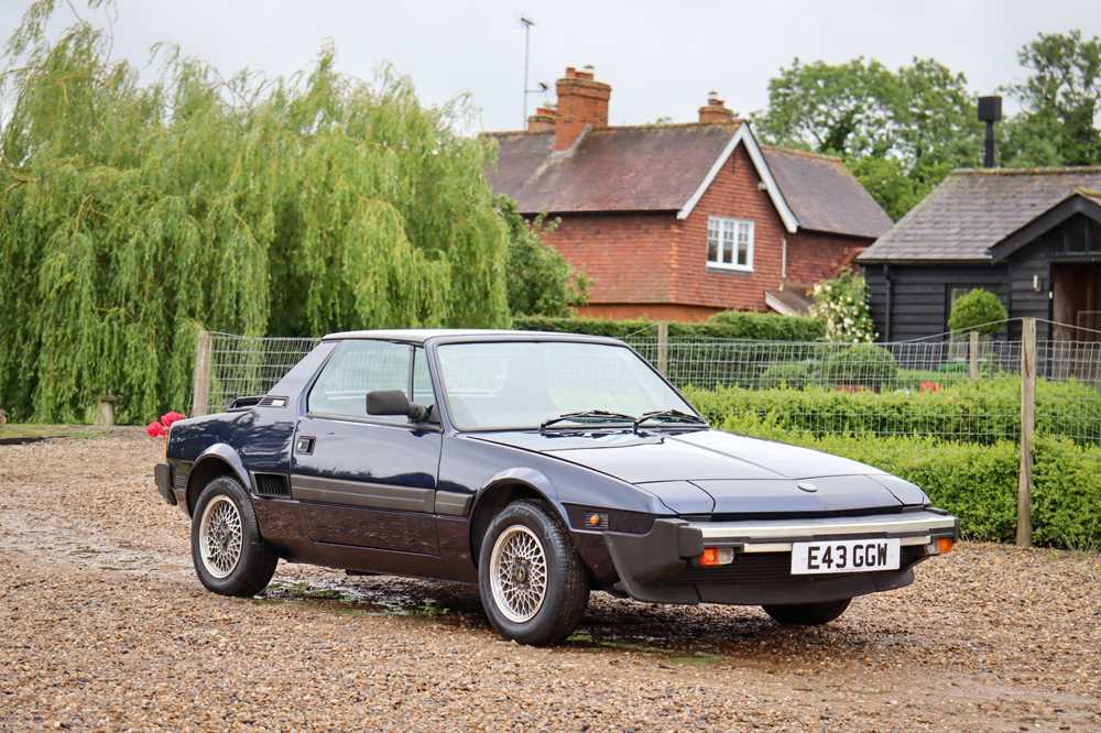 Lot 58 - 1988 Fiat X1/9 1500