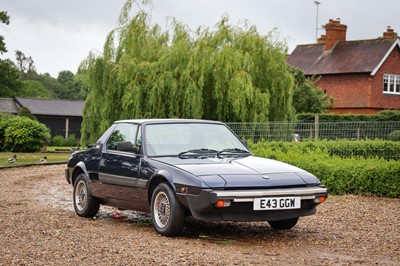 Lot 58 - 1988 Fiat X1/9 1500