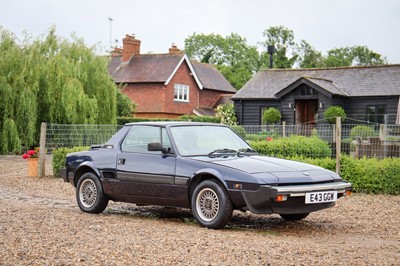 Lot 58 - 1988 Fiat X1/9 1500