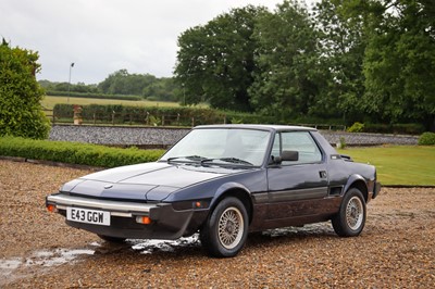 Lot 58 - 1988 Fiat X1/9 1500