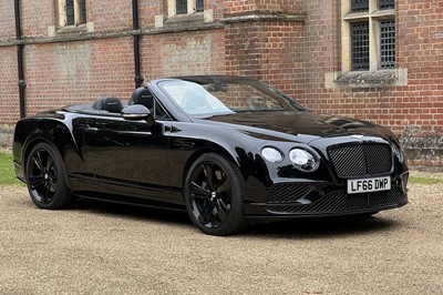 Lot 87 - 2016 Bentley Continental GTC Speed