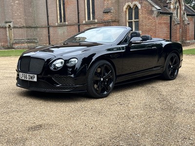 Lot 87 - 2016 Bentley Continental GTC Speed