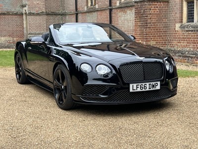 Lot 87 - 2016 Bentley Continental GTC Speed