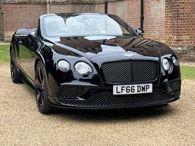 Lot 87 - 2016 Bentley Continental GTC Speed