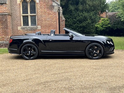 Lot 87 - 2016 Bentley Continental GTC Speed