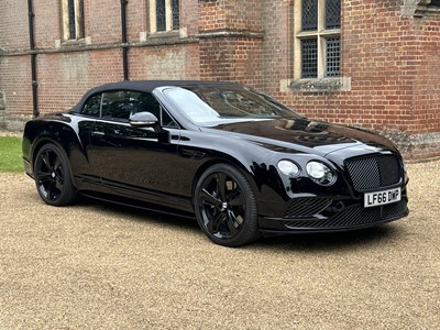Lot 87 - 2016 Bentley Continental GTC Speed