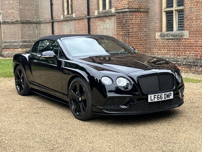Lot 87 - 2016 Bentley Continental GTC Speed