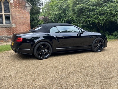 Lot 87 - 2016 Bentley Continental GTC Speed