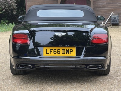 Lot 87 - 2016 Bentley Continental GTC Speed